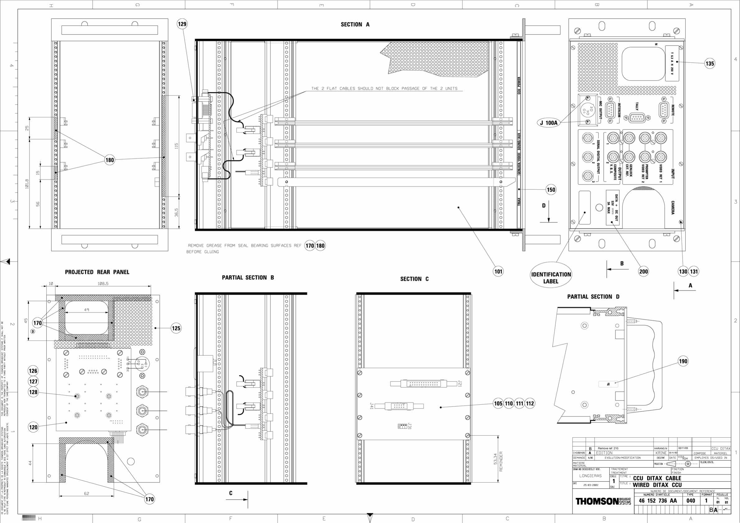 Grass Valley LDK4417-5417 Digital Triax technical manual preview