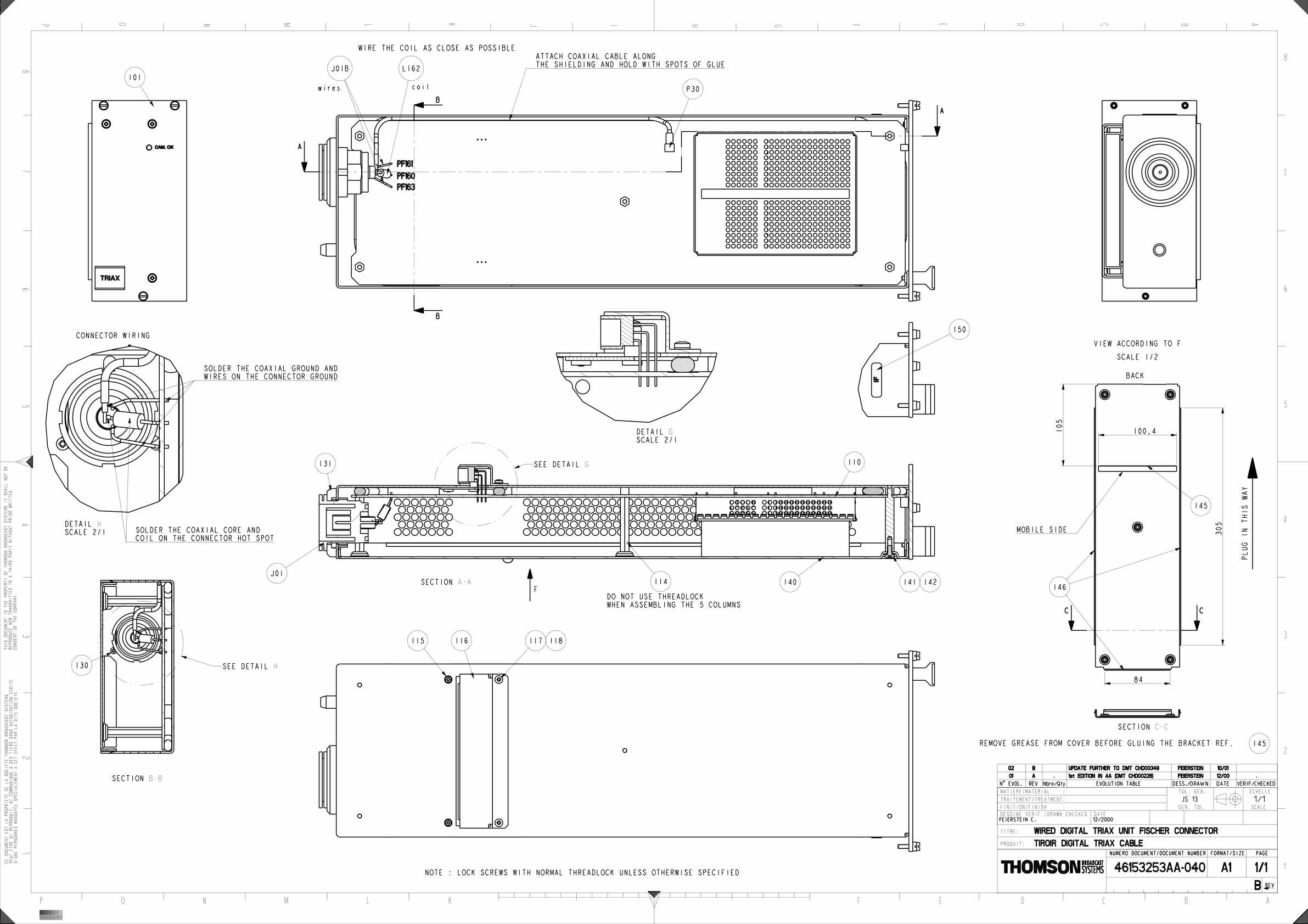 Grass Valley LDK4417-5417 Digital Triax technical manual preview