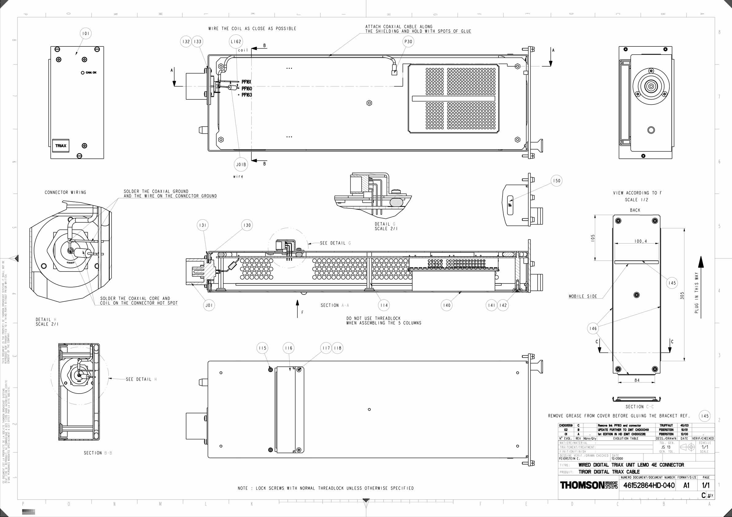 Grass Valley LDK4417-5417 Digital Triax technical manual preview