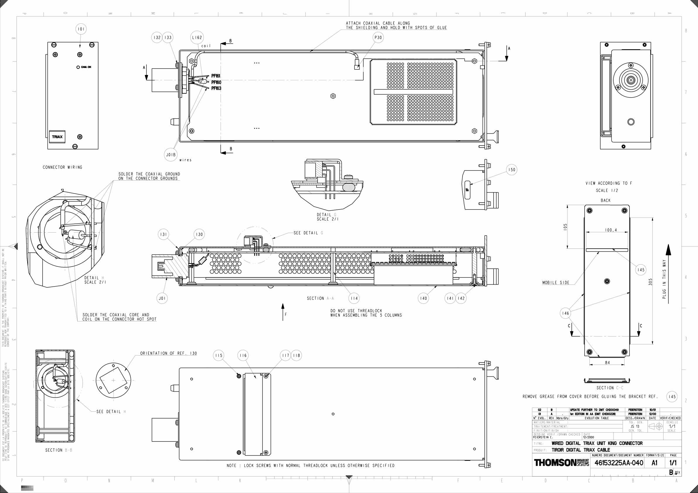 Grass Valley LDK4417-5417 Digital Triax technical manual preview