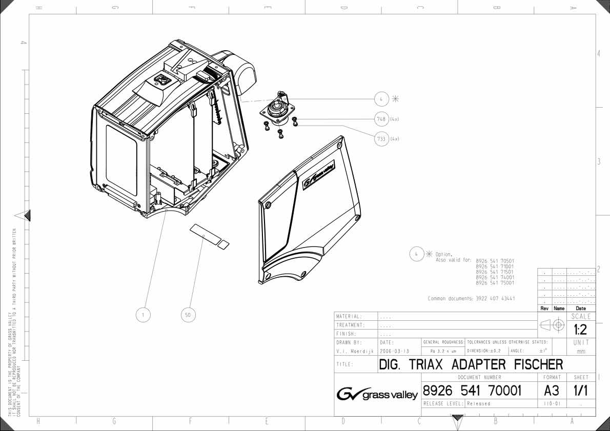 Grass Valley LDK4417-5417 Digital Triax technical manual preview
