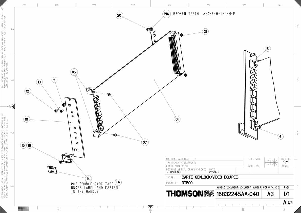 Grass Valley LDK4417-5417 Digital Triax technical manual preview