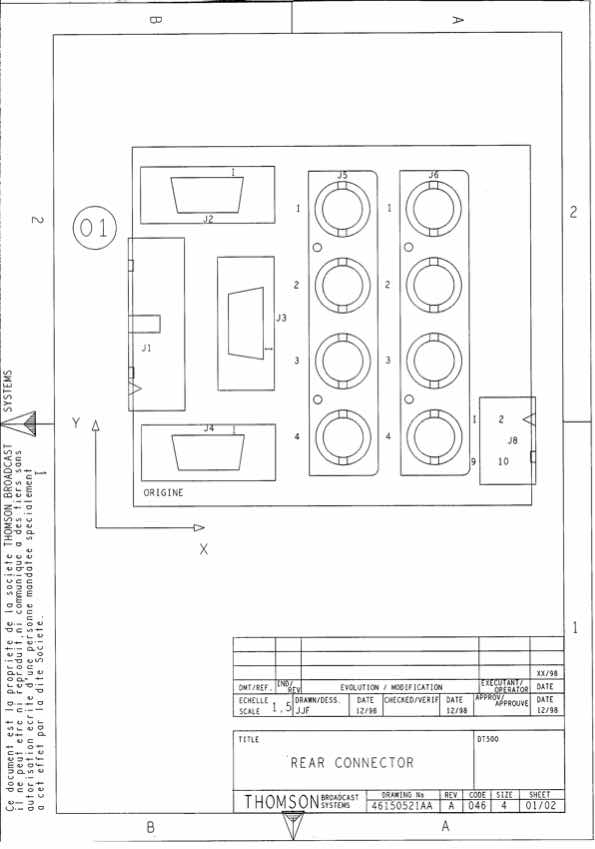 Grass Valley LDK4417-5417 Digital Triax technical manual preview