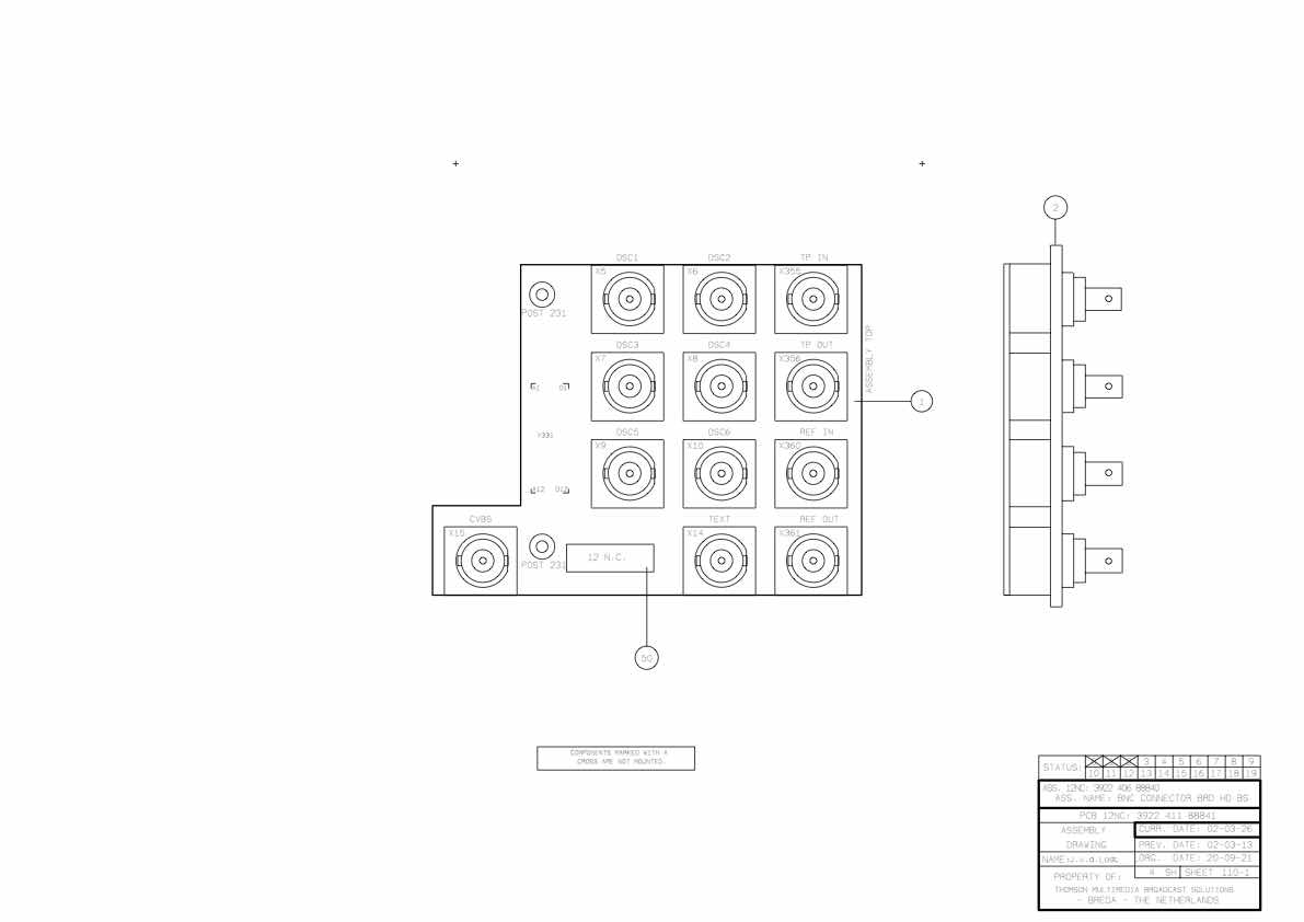 Grass Valley LDK4501 Base Station SDTV technical manual preview