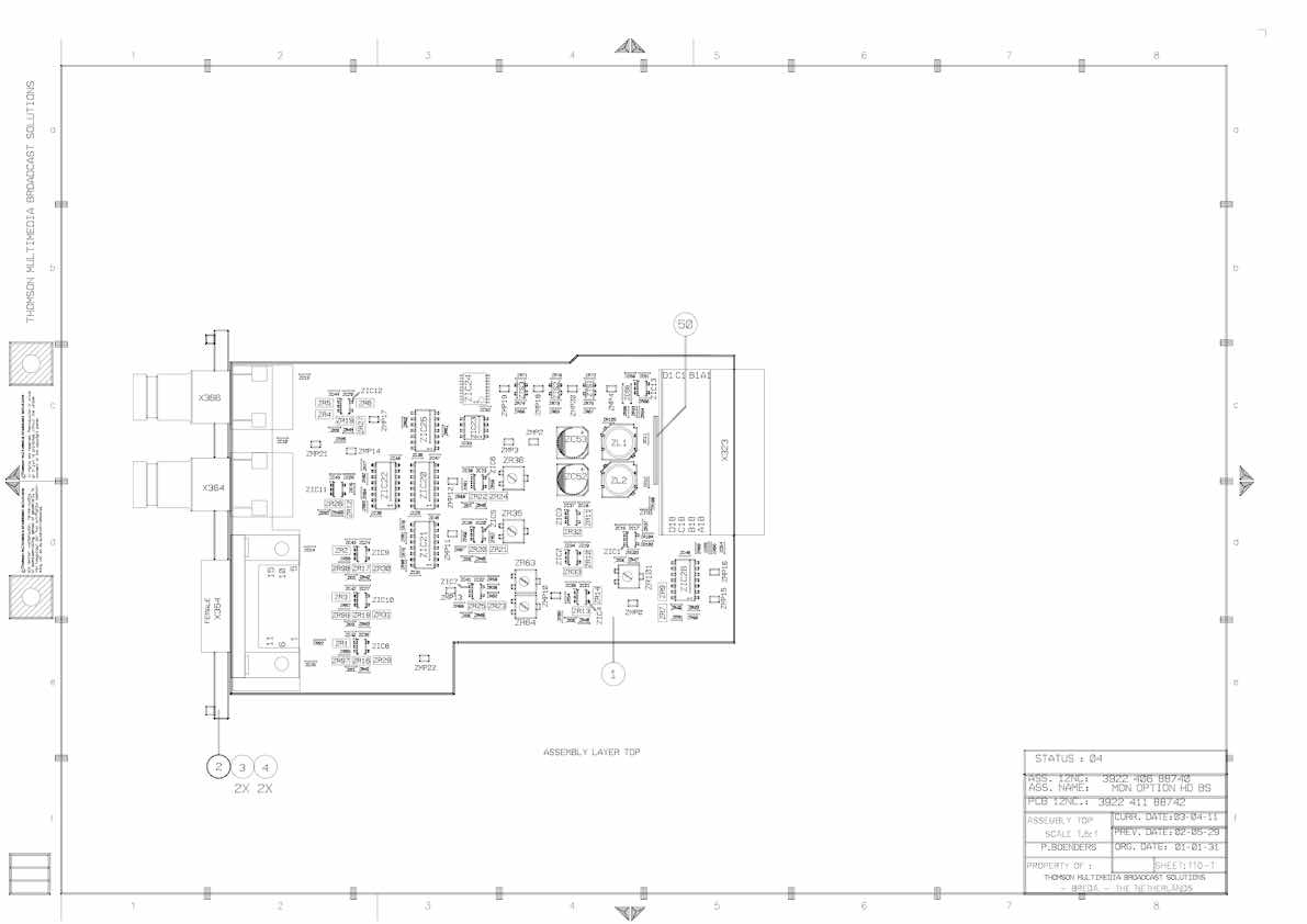 Grass Valley LDK4501 Base Station SDTV technical manual preview