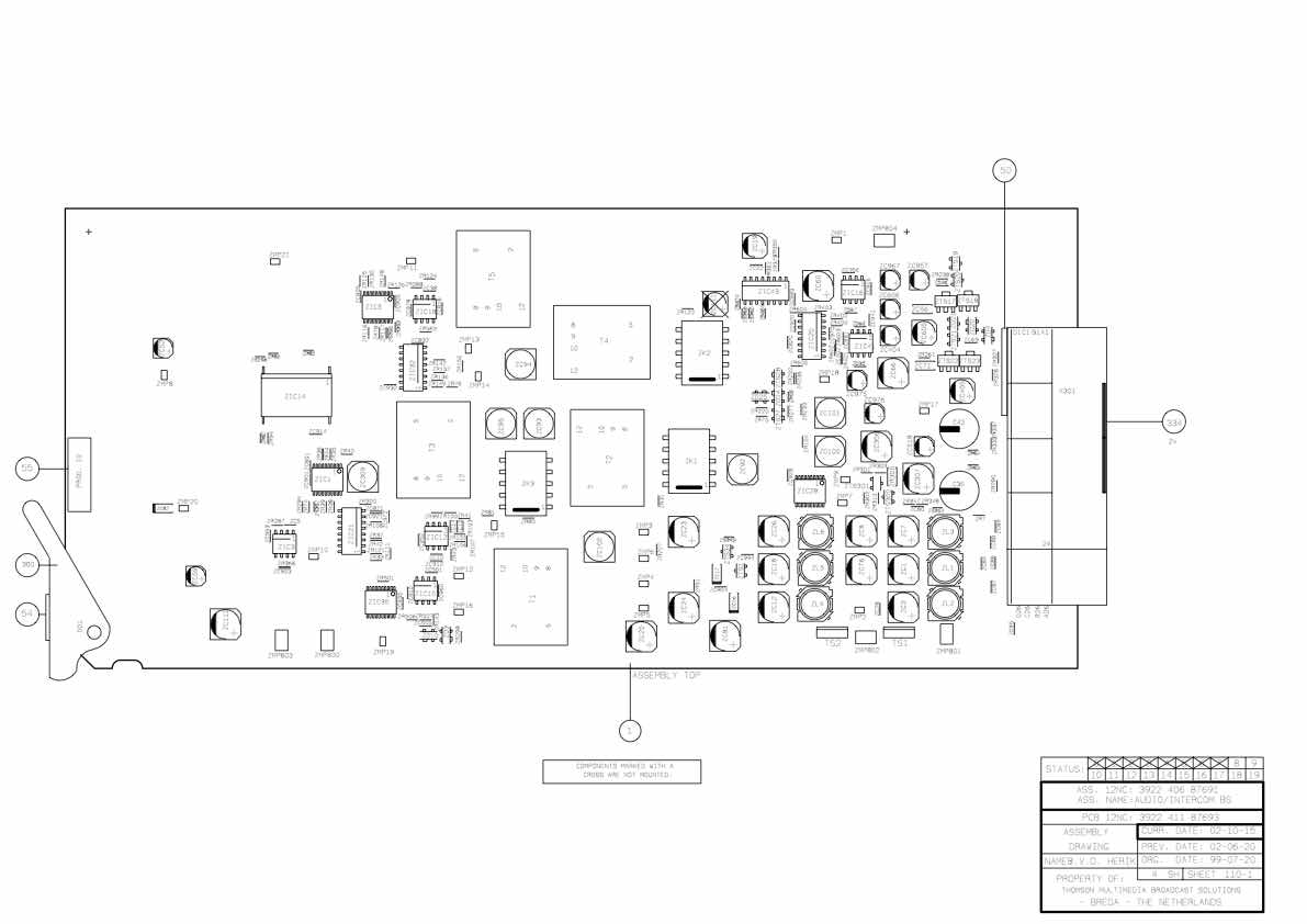 Grass Valley LDK4501 Standart Base Unit SDTV technical manual preview