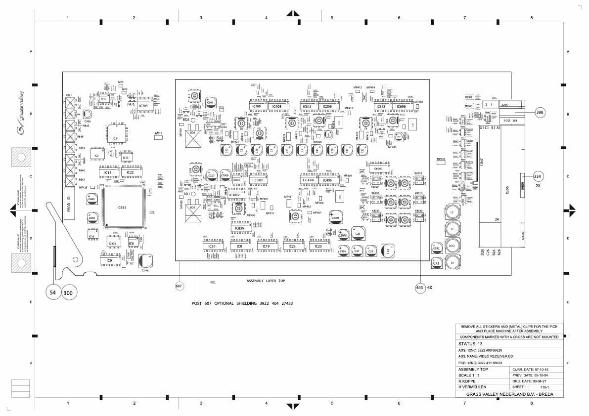 Grass Valley LDK4502 Base Station HDTV technical manual preview