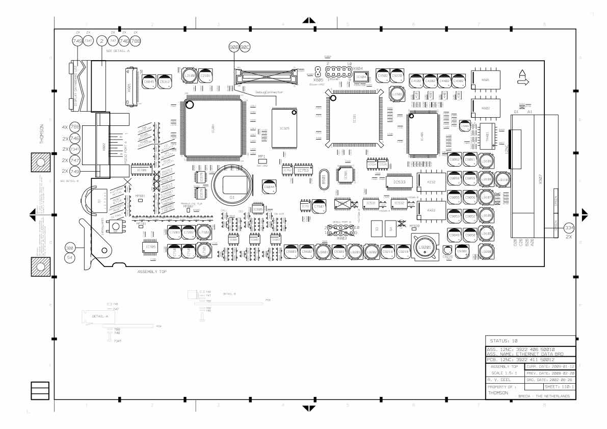 Grass Valley LDK4503-02 Base Unit HDTV Fiber Ethernet technical manual preview