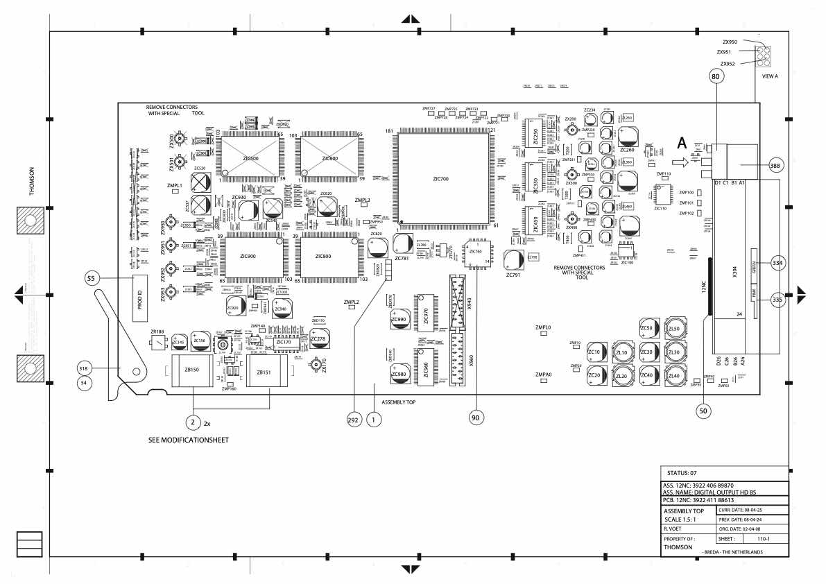 Grass Valley LDK4503-02 Base Unit HDTV Fiber Ethernet technical manual preview