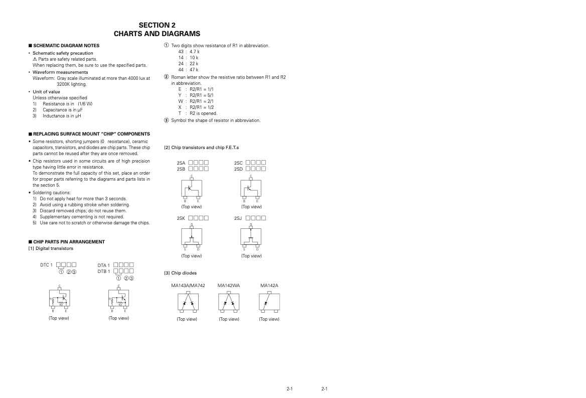 JVC KA-HD250U technical manual preview