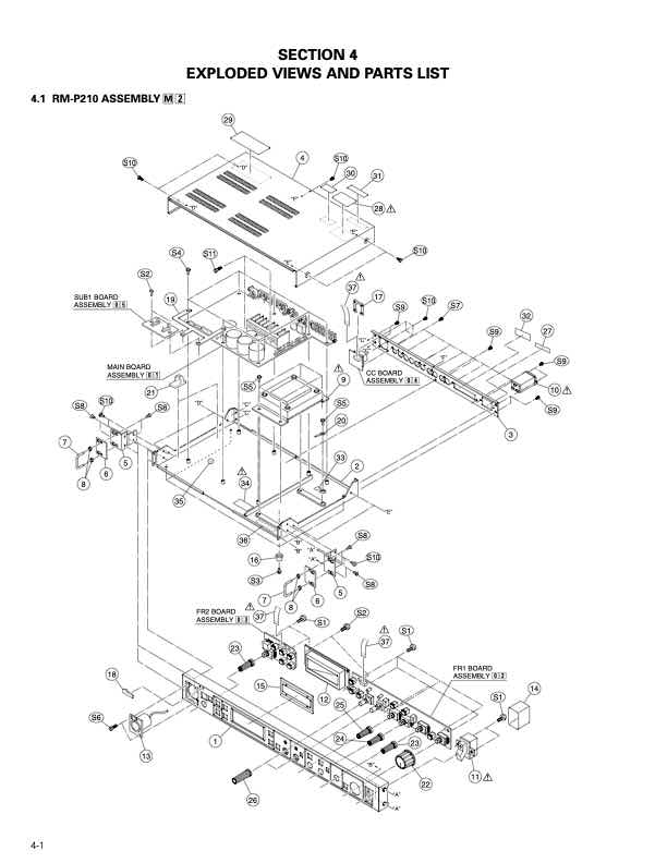 JVC RM_P210E technical manual preview