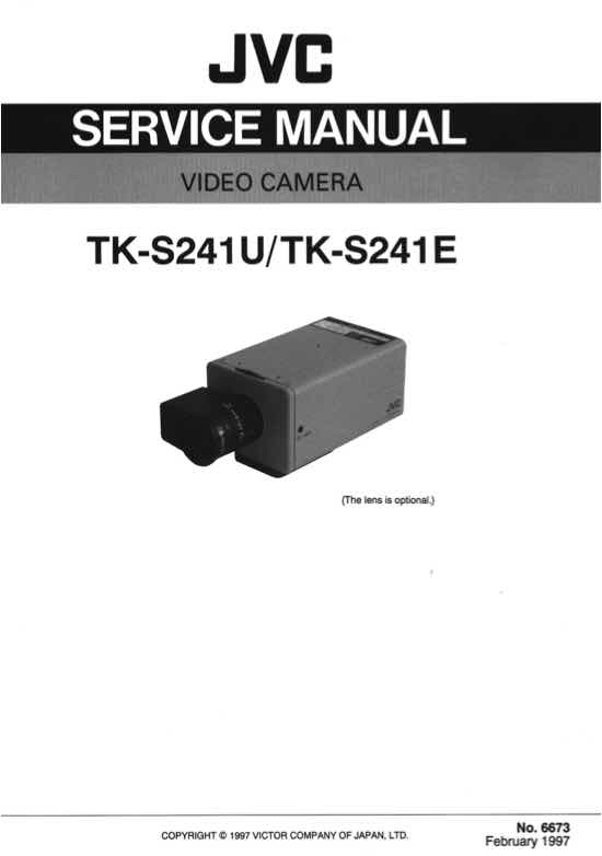 JVC TK_S241UE technical manual preview