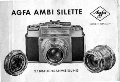 AGFA Silette technical manual preview