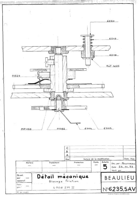 Beaulieu 4008 technical manual preview