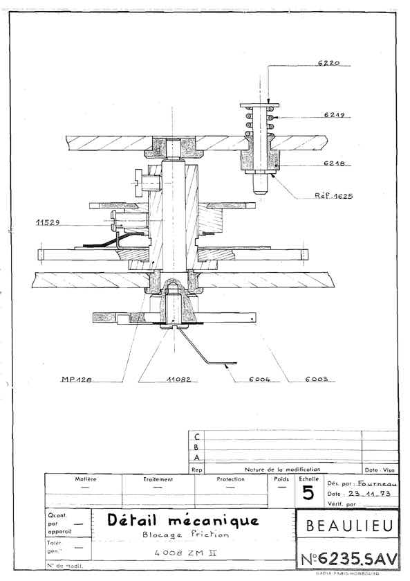 Beaulieu 4008 technical manual preview