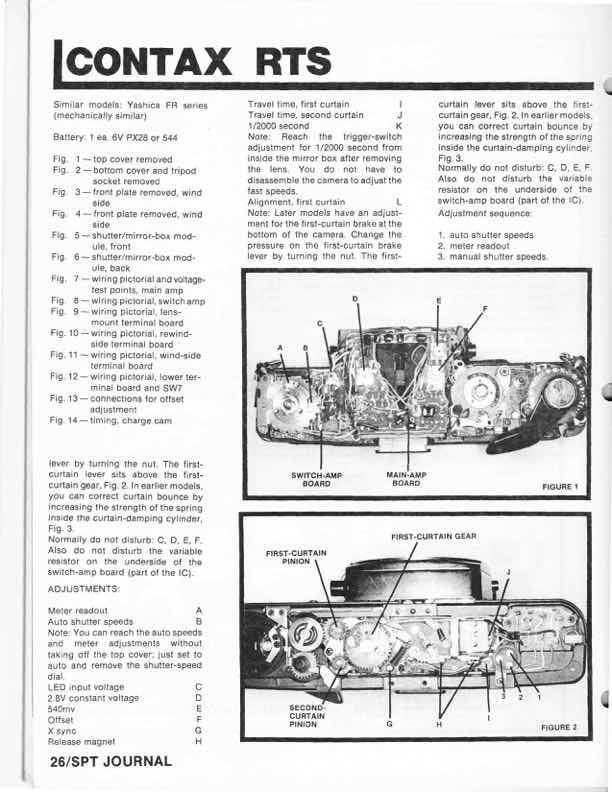 Contax RTS technical manual preview