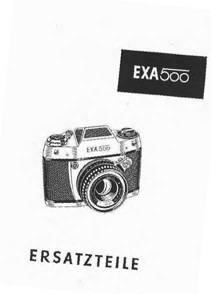 EXA 500 technical manual preview