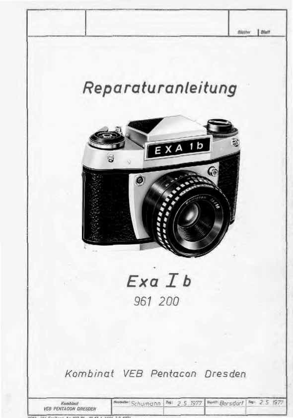 EXA Ib technical manual preview