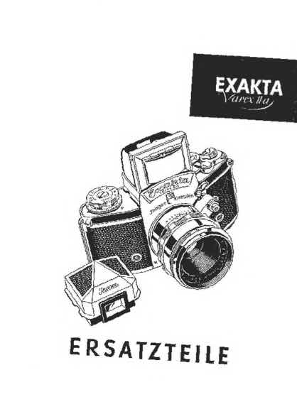 Exacta Varex technical manual preview