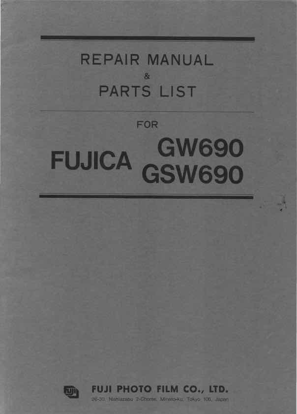 Fuji GW690 technical manual preview