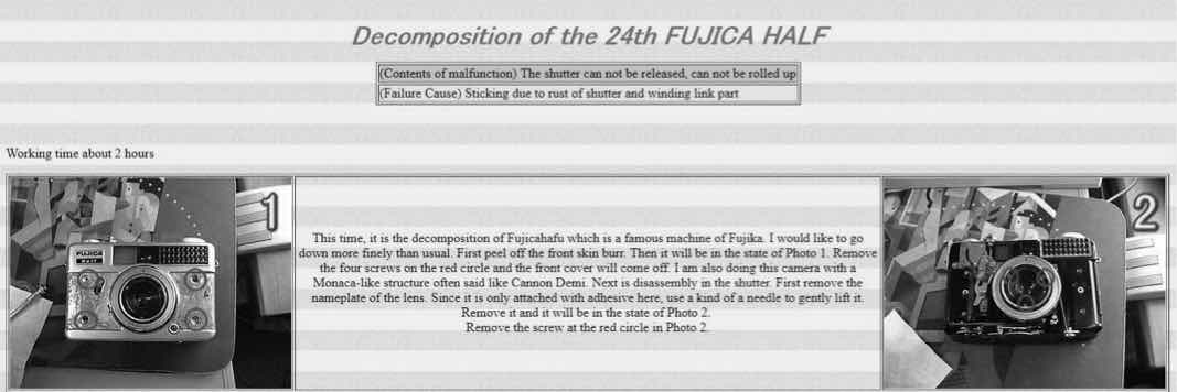 Fujica Drive technical manual preview