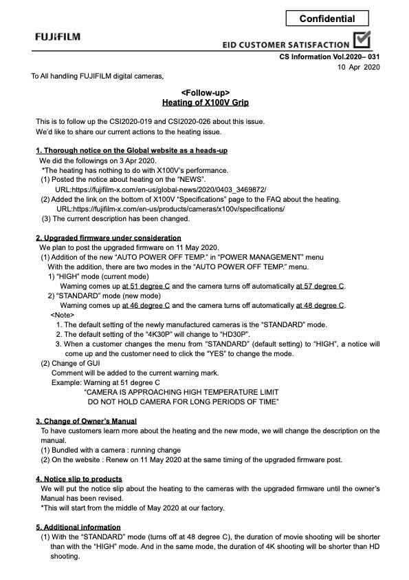 Fujifilm X100V technical manual preview