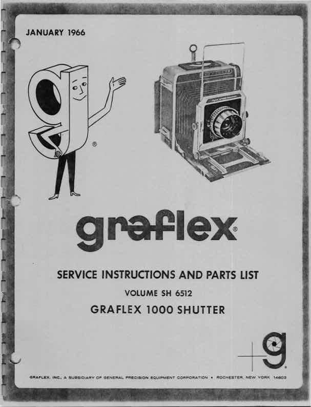 Graflex 1000 technical manual preview