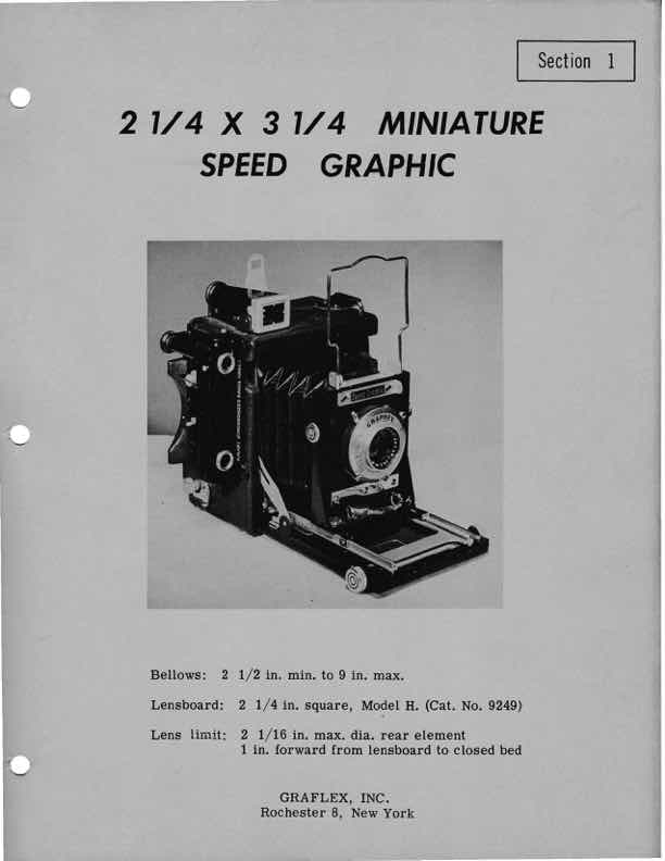 Graflex 2x3 technical manual preview