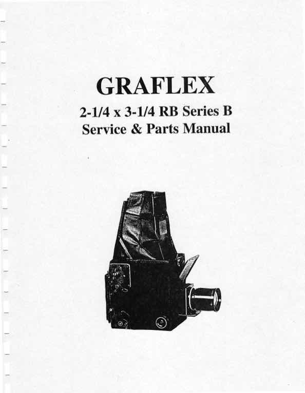 Graflex 2x3 technical manual preview
