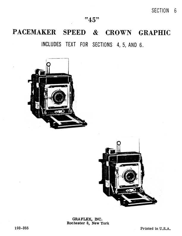 Graflex 45 technical manual preview