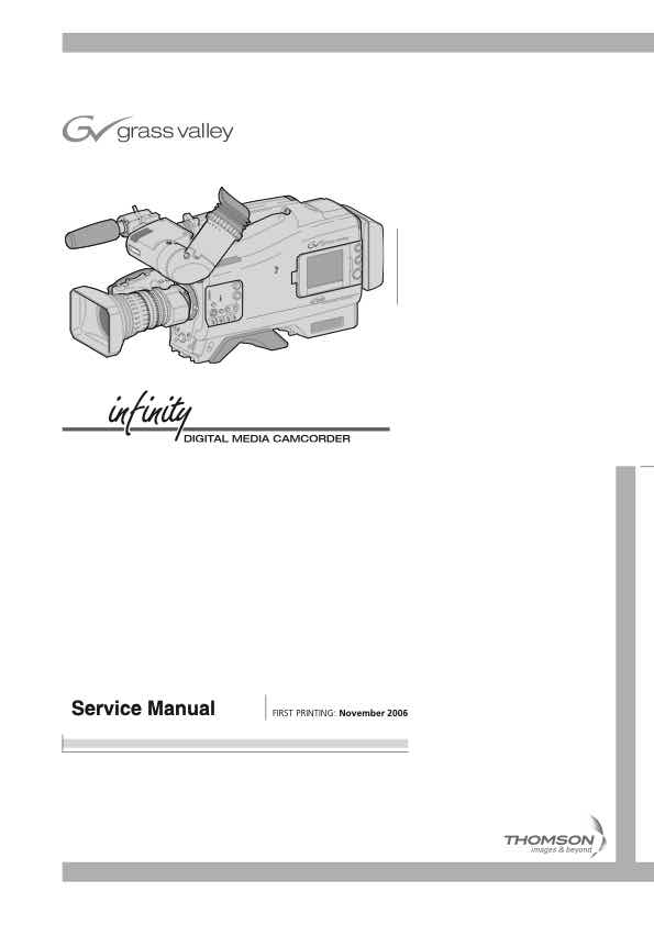 Grass Valley DCM 1000 technical manual preview