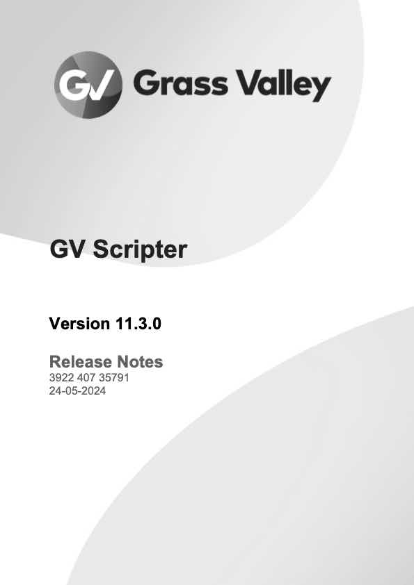 Grass Valley LDX 8X technical manual preview