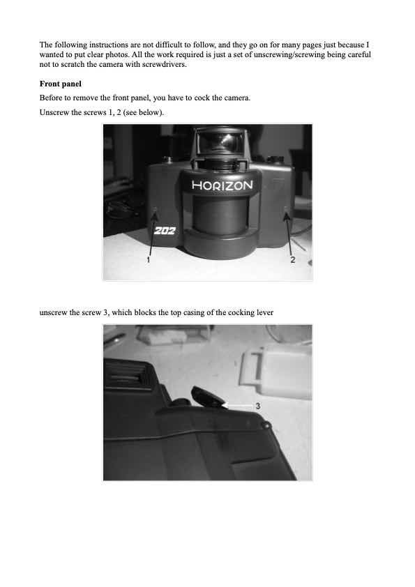 Horizon 202 technical manual preview