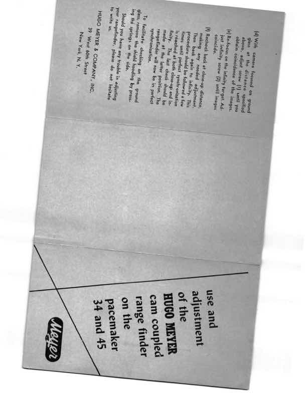 Hugo Meyer technical manual preview