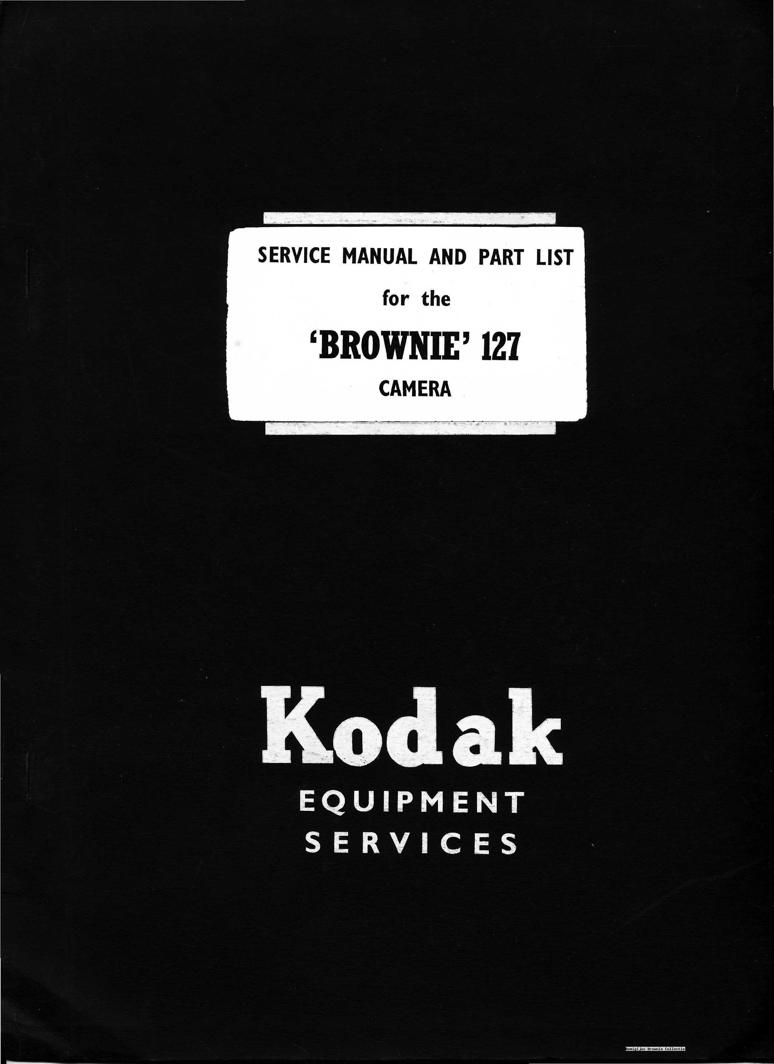 Kodak Brownie technical manual preview