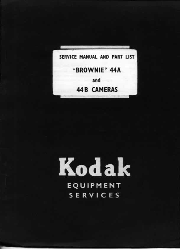 Kodak Brownie technical manual preview