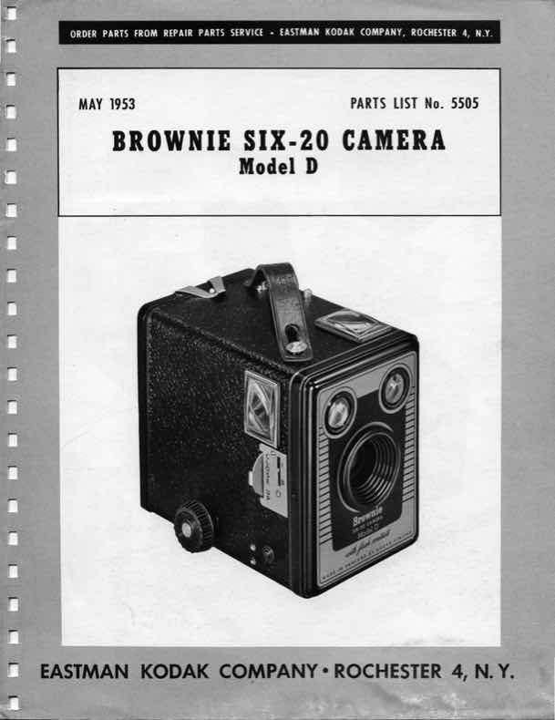 Kodak Brownie technical manual preview
