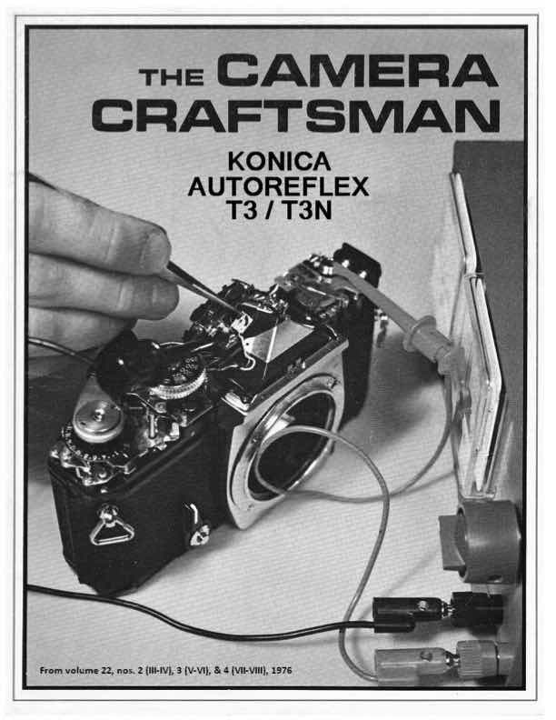Konica T3 technical manual preview