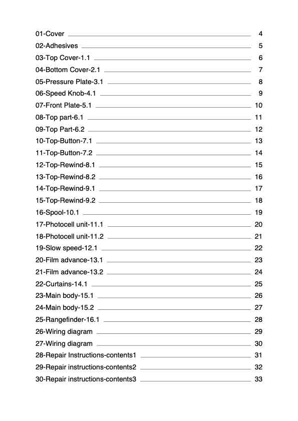 Leica CL technical manual preview