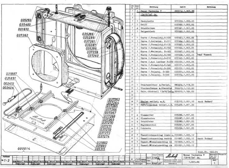 Linhof 5x7 technical manual preview