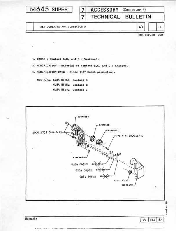 Mamiya 645 technical manual preview