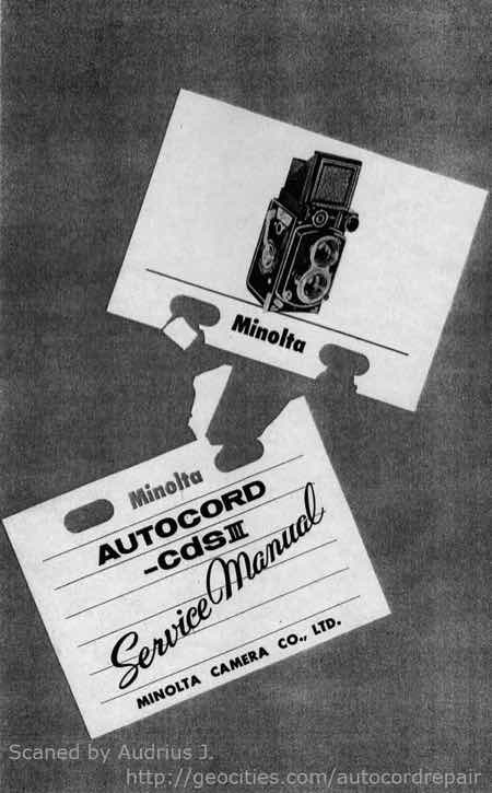 Minolta CDS technical manual preview