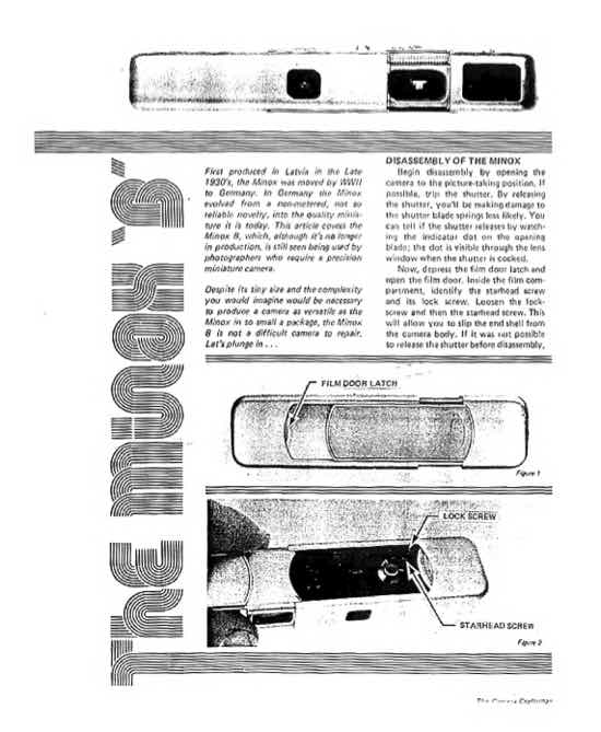 Minox B technical manual preview