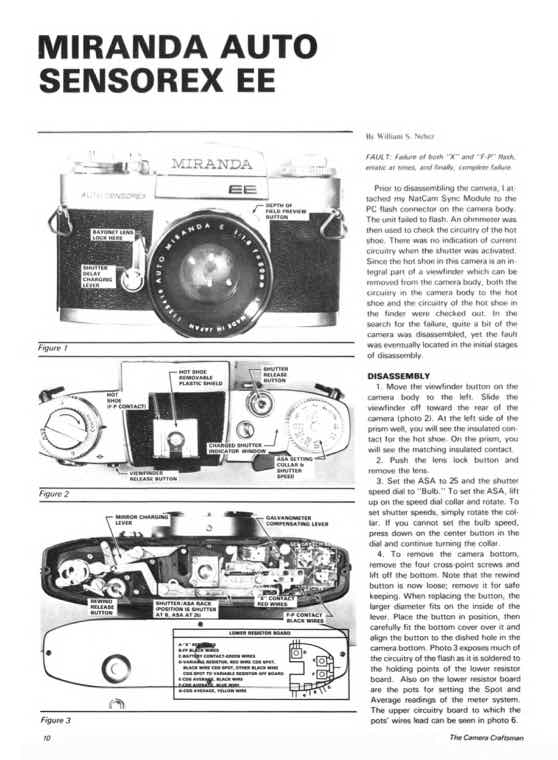 Miranda Sensorex technical manual preview