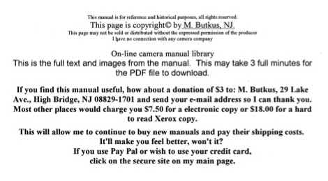 Miranda Sensorex technical manual preview