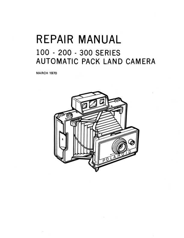 Palaroid 100-300 technical manual preview