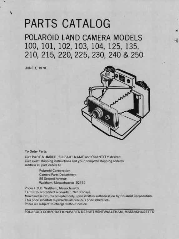 Palaroid General Docs technical manual preview