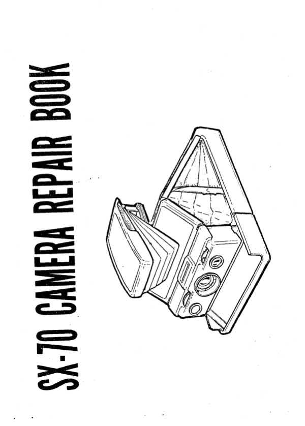 Palaroid SX70 technical manual preview