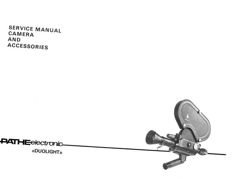 Pathe Duolight technical manual preview