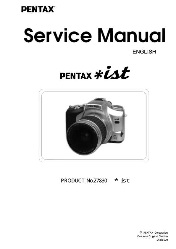 Pentax 35 technical manual preview